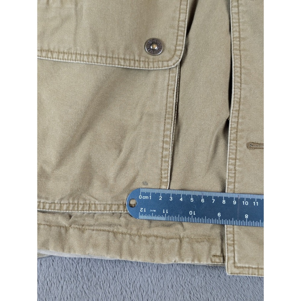VTG Timberland WeatherGear Mens Barn Coat Chore Jacket MED Heavy Duty Canvas 90s - Picture 16 of 16